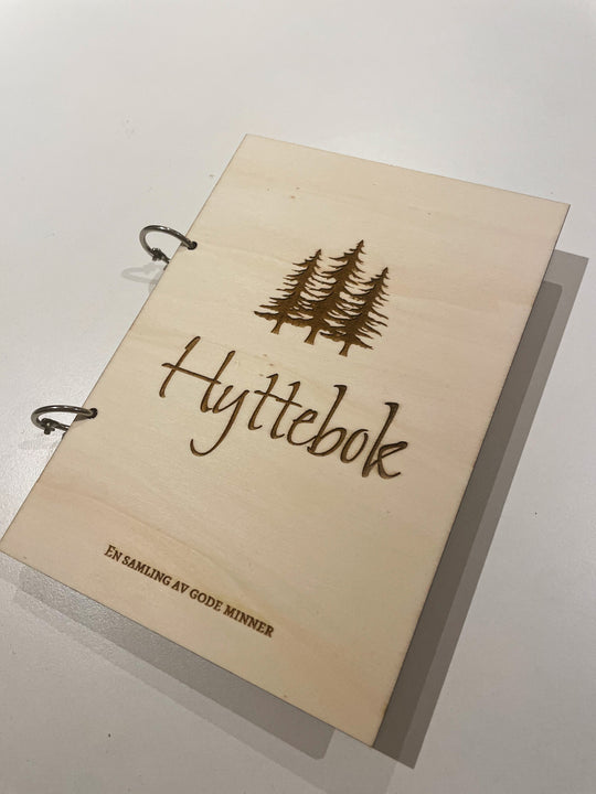 Hyttebok i tre