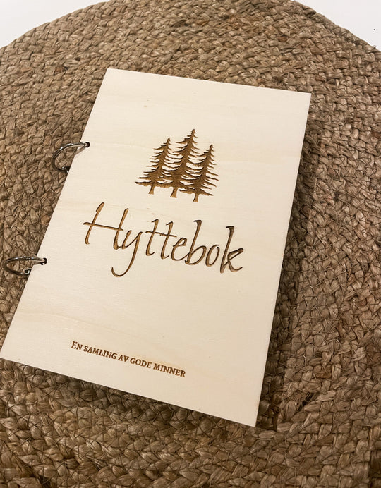 Hyttebok i tre